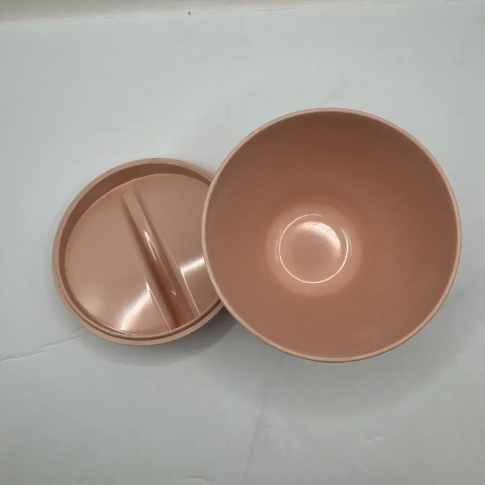 Retro Vintage Melmac Melamine Retro Pink Cream and Sugar Set 60's 70's